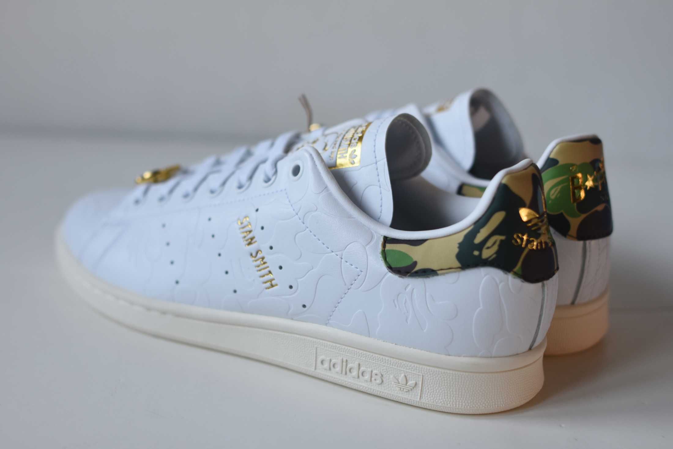 adidas Stan Smith x Bape - 30th Anniversary - nowe buty 44
