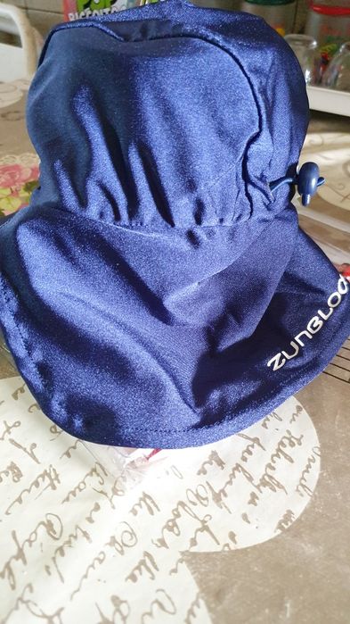 Chapeu (Suncap) azul para criança tam. S de praia