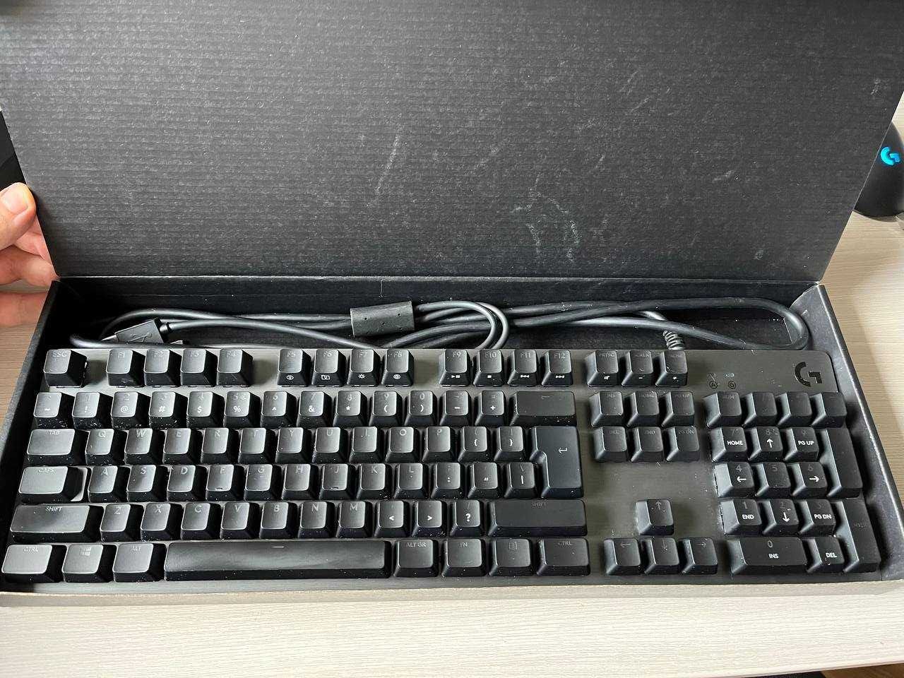 Klawiatura gamingowa logitech G512 CARBON - Brown