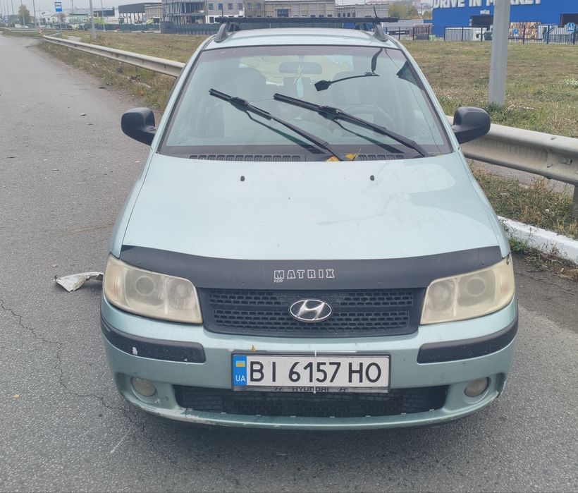 Hyundai matrix після ДТП