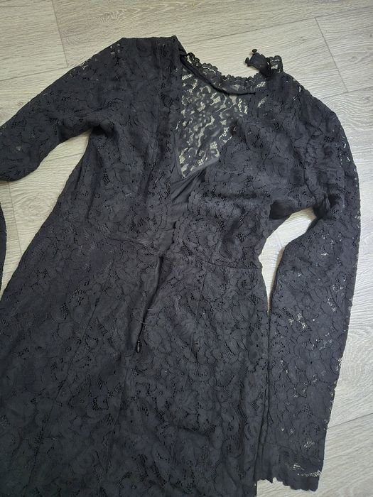 Новое платье H&M короткое черное
