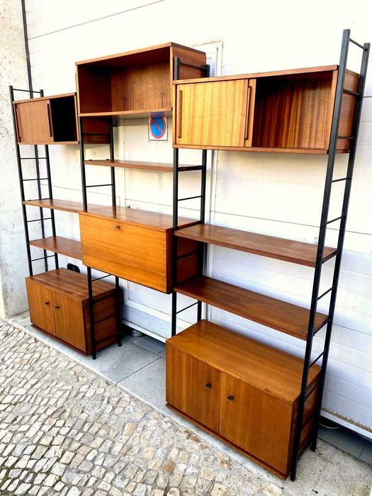 Estante tripla olaio vintage 249comp x 27prof x 36prof x 201al