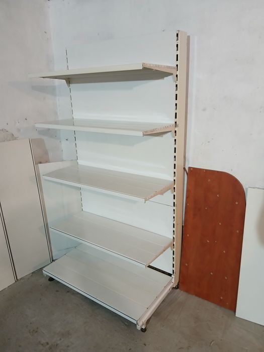 Regały metalowe gondole i przyścienne. Okazja.