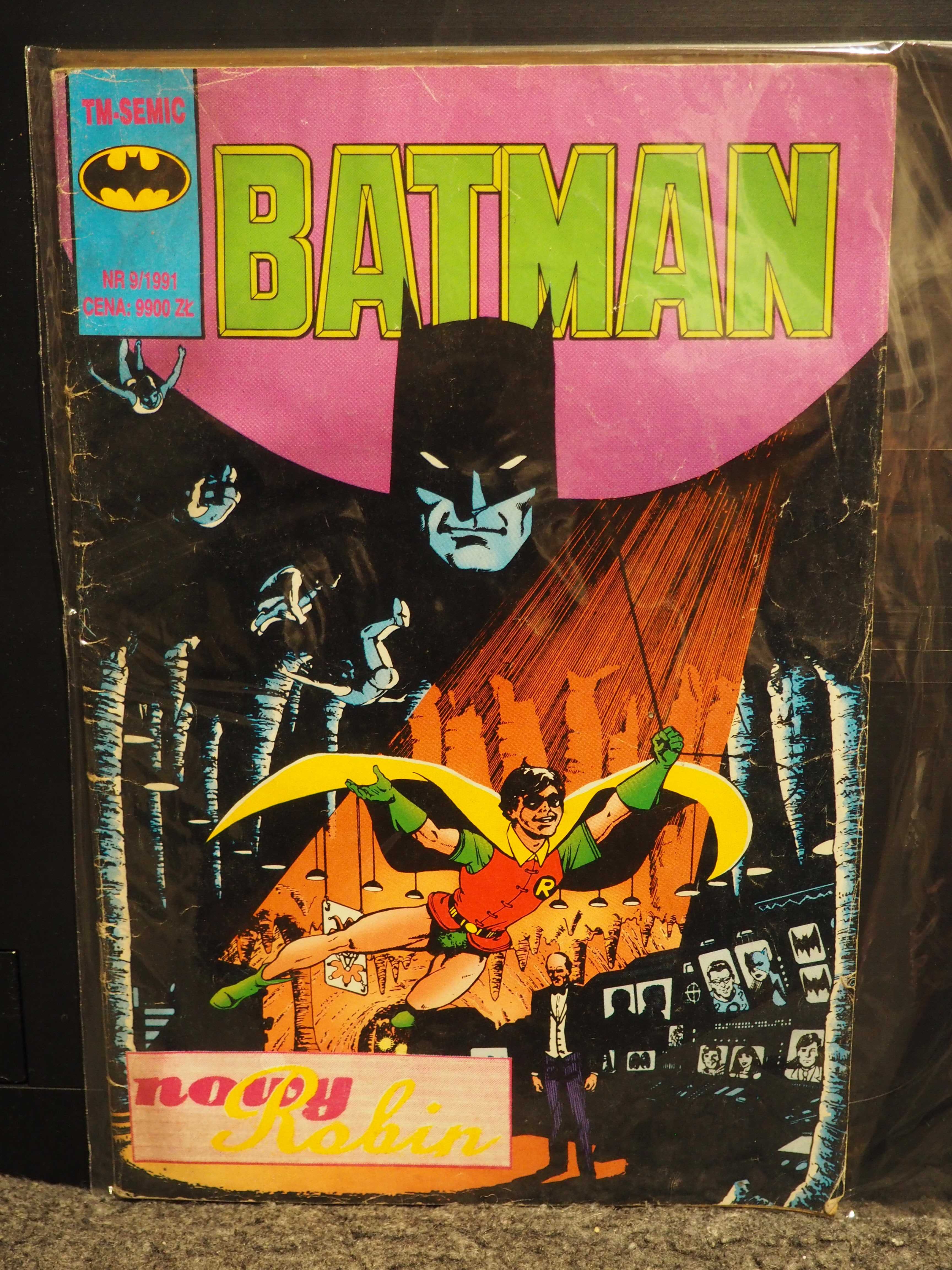 Komiks TM-Semic, Batman, 9 1991, stan bdb