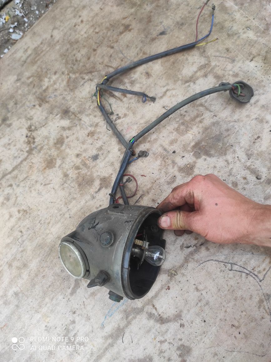 Lampa przód Romet Komar ogar motorynka kadet licznik 11.53