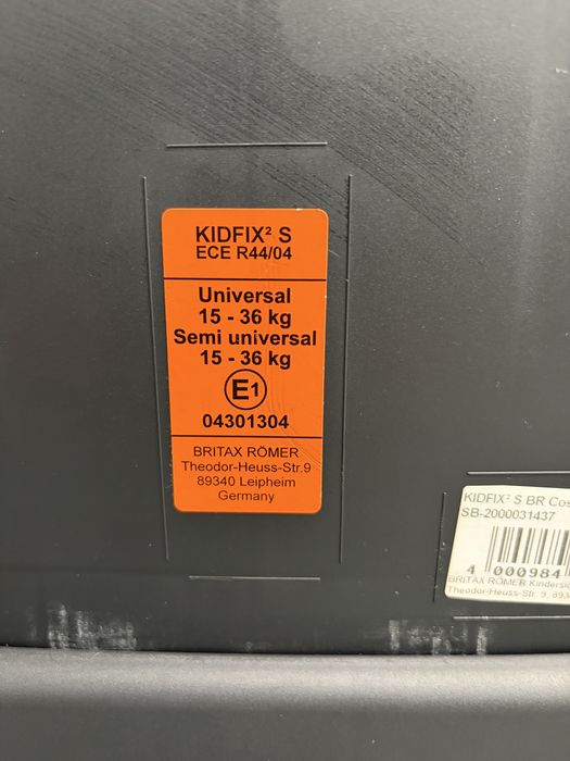 Britax Romer Kidfix 2 S