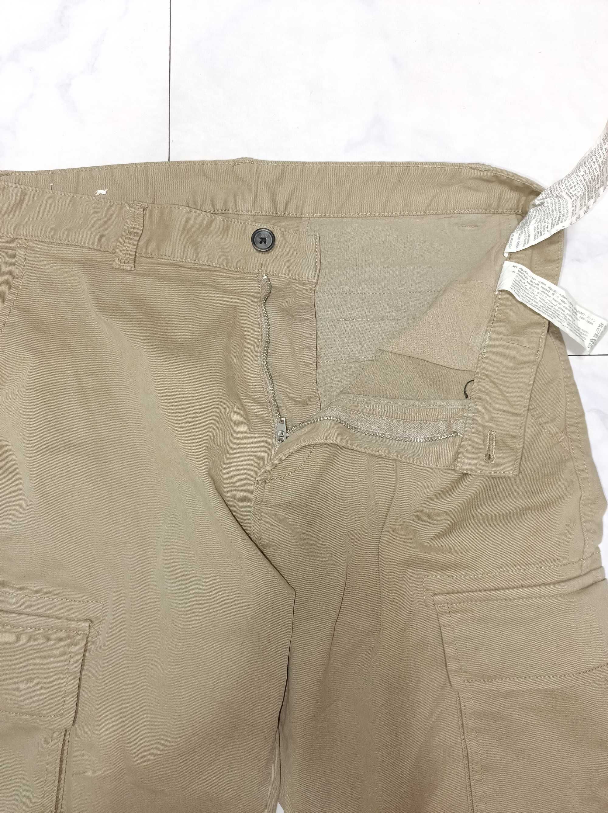 Мужские штаны-карго ZARA W32 милитари песочный хаки