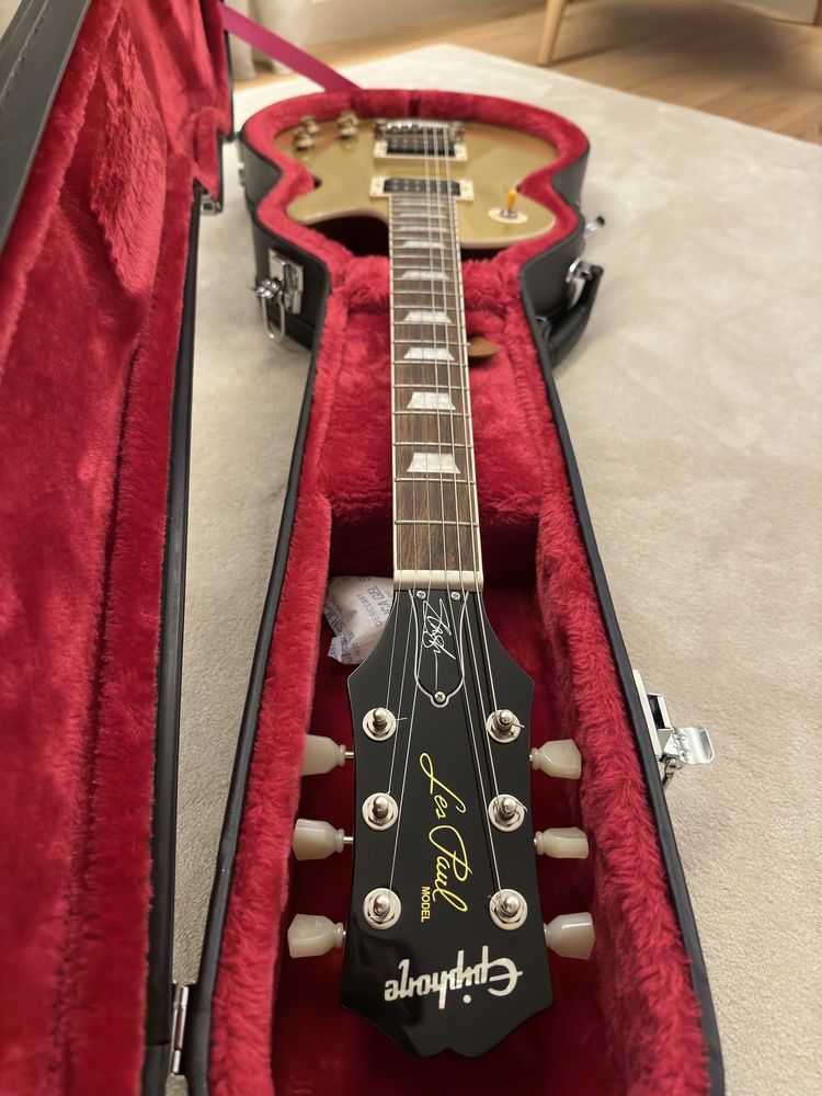 Epiphone Slash "Victoria" Les Paul Standard Gold Top