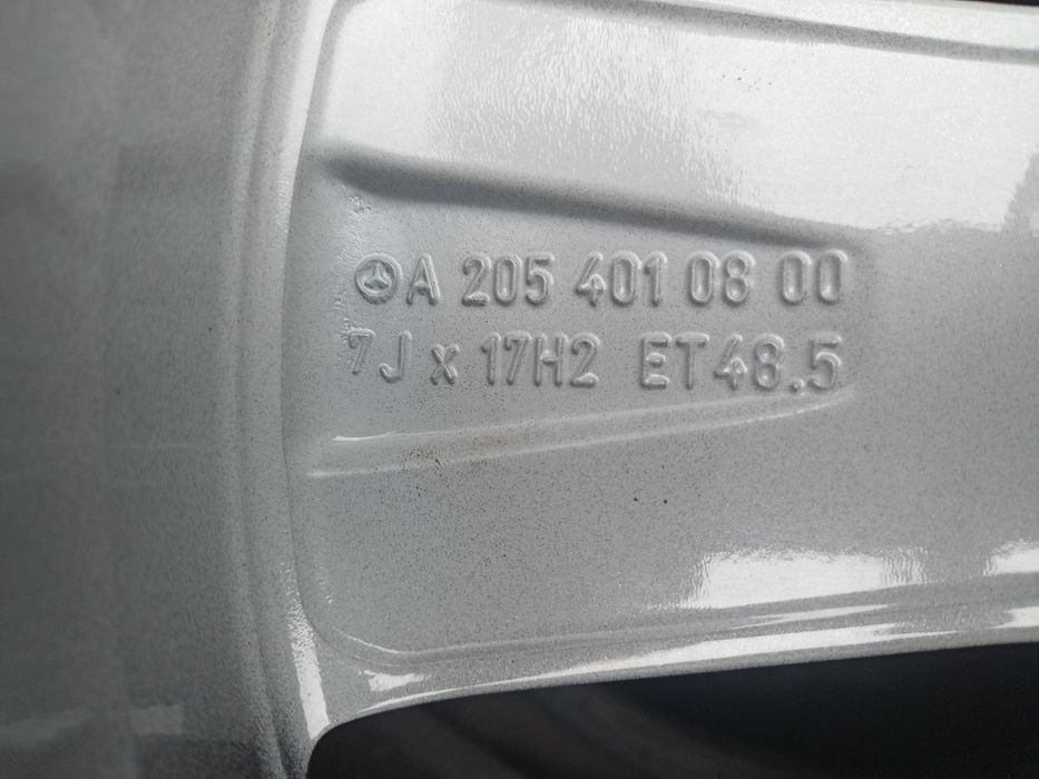 Mercedes 17" W205 A B C klasa Vito 447 Viano ORGIN Polerowane Jak NOWE