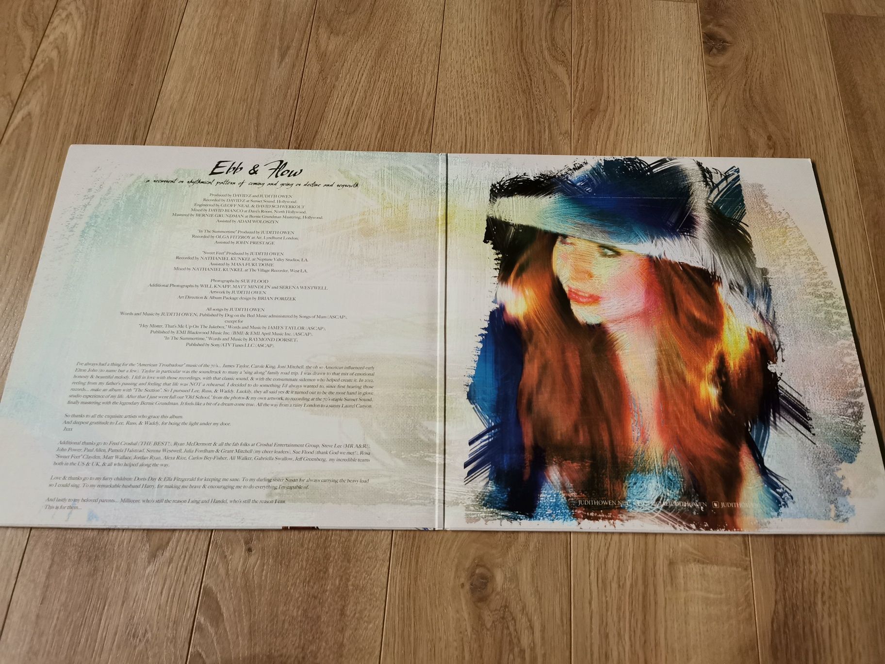 Judith Owen - Ebb & Flow. Winyl. 2LP, EX