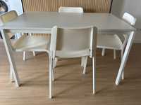 Mesa Melltorp + cadeiras Teodores IKEA