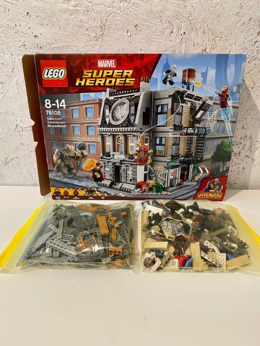 LEGO 76108 - Super Heroes - Starcie w Sanctum Sanctorum - stan IDEALNY