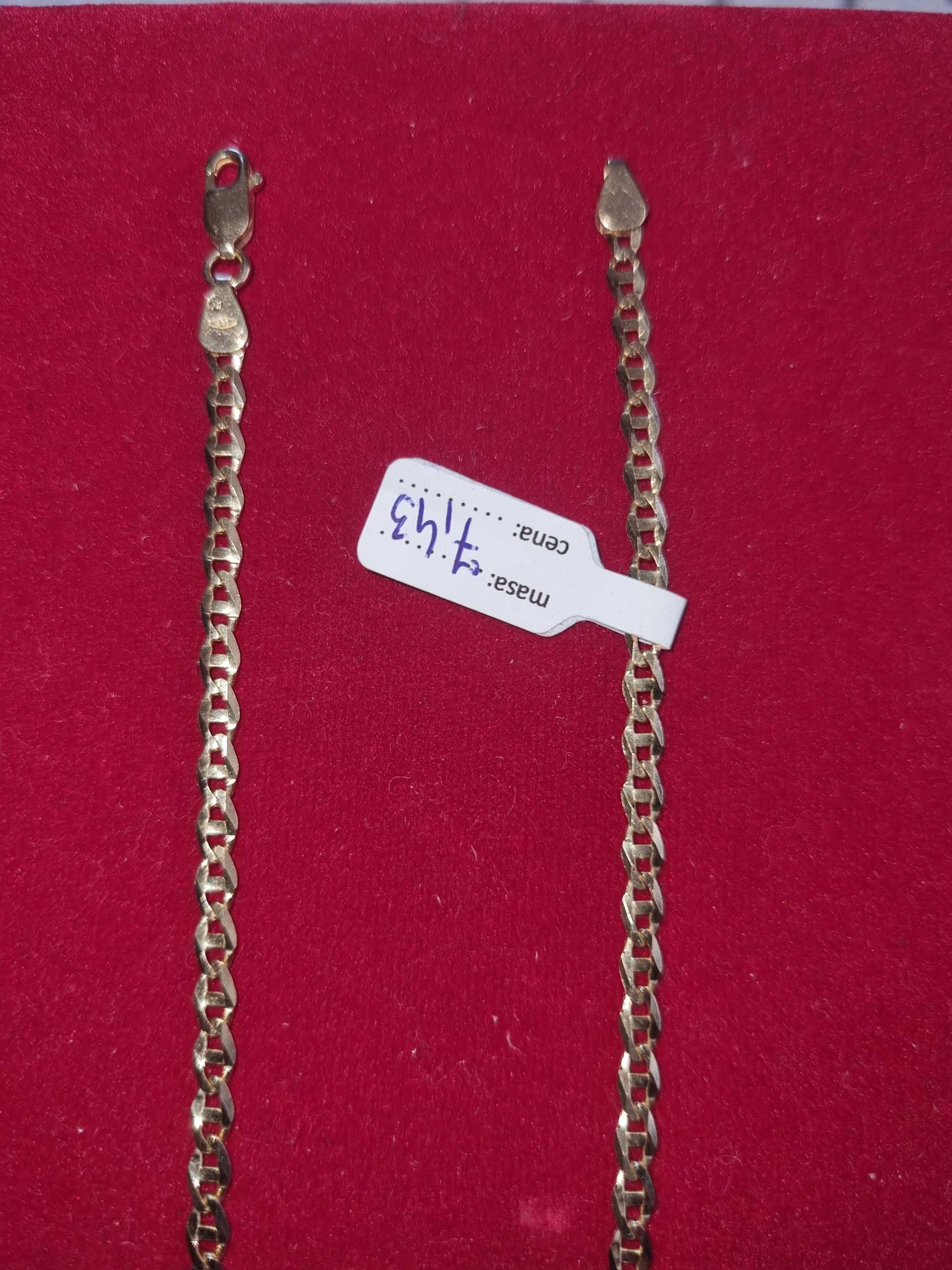 Łańcuszek złoty pr.585