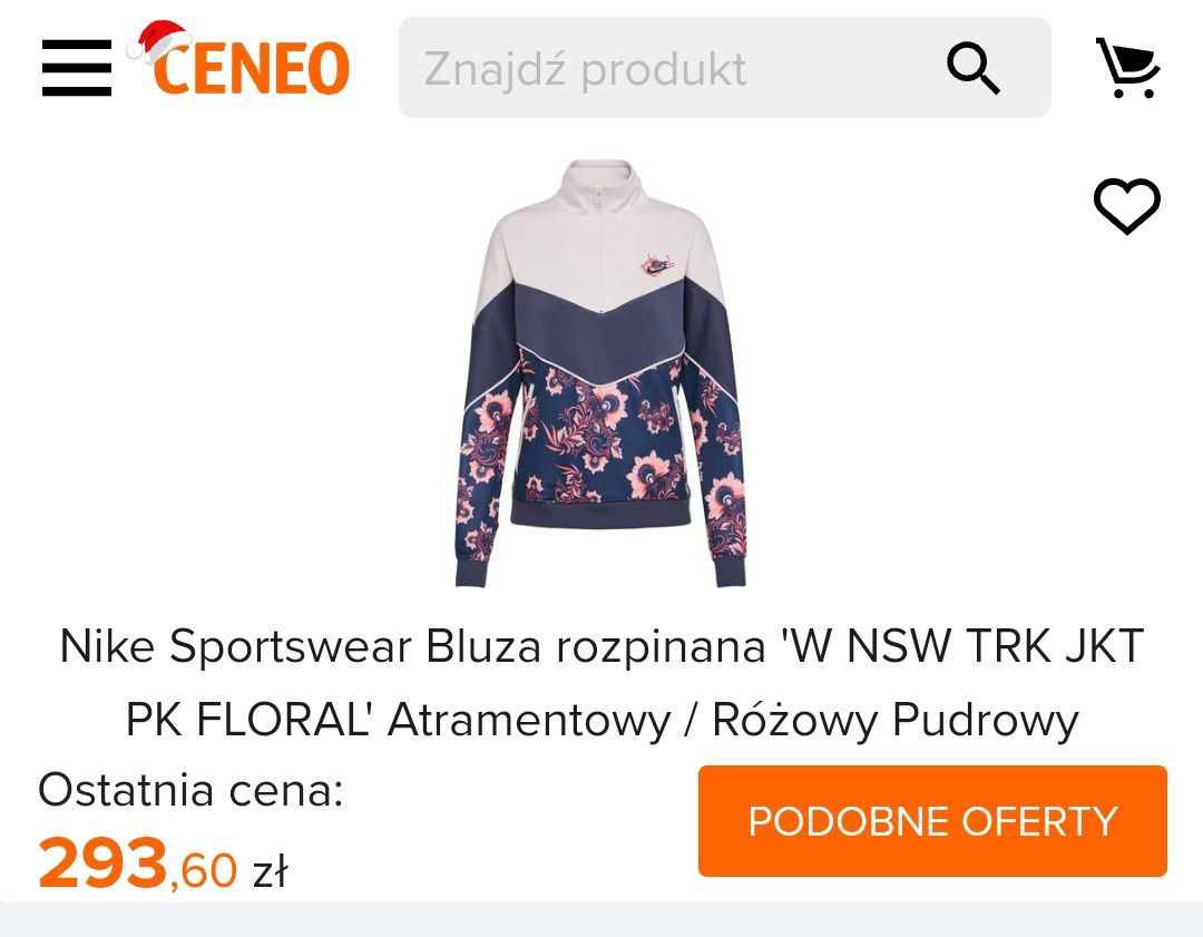 Bluza Nike NSW floral