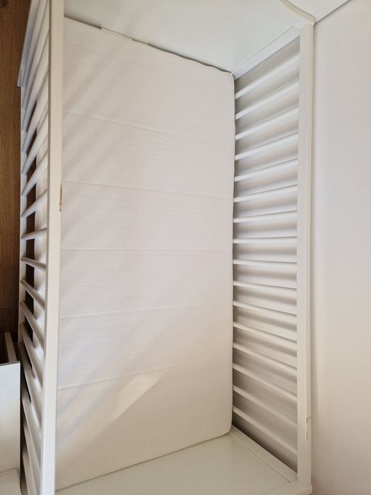 Łóżeczko Smagora Ikea z materacem