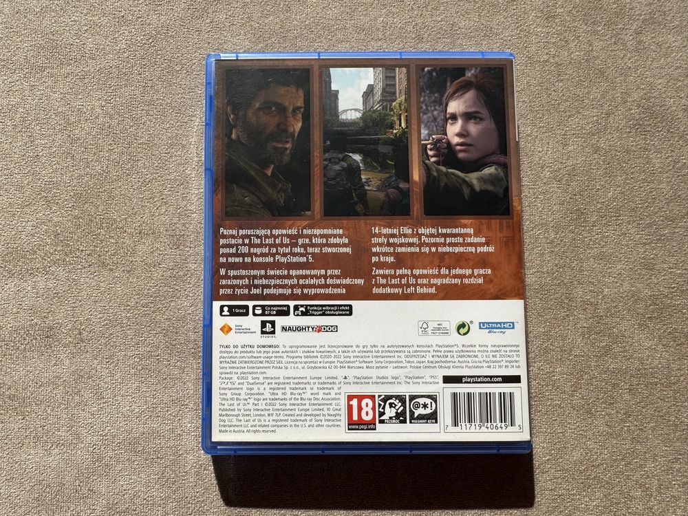 Gra The Last Of Us Part I 1 PS5