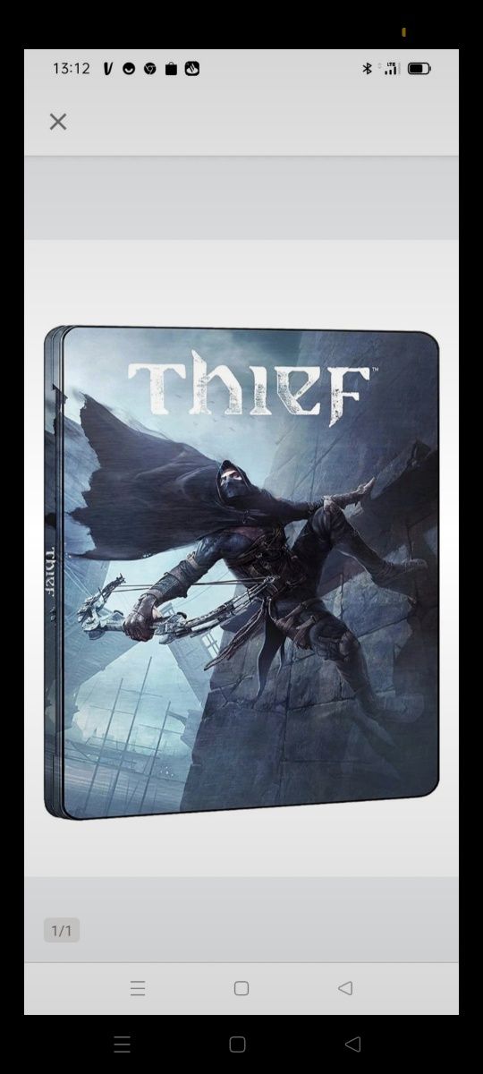 Thief steelbook okładka 3D Nowy Folia