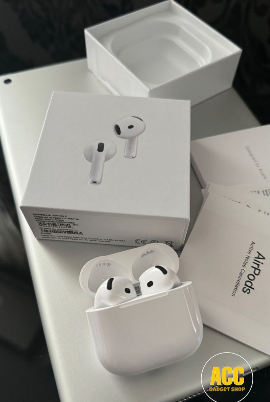 Найновіші навушники apple airPods 4 lux якості