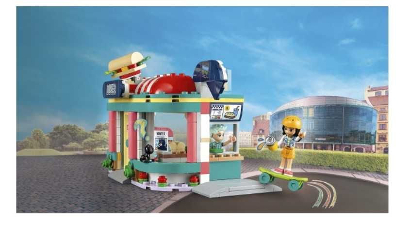 Klocki 41728 LEGO Friends - Bar w śródmieściu Heartlake . Prezenta.