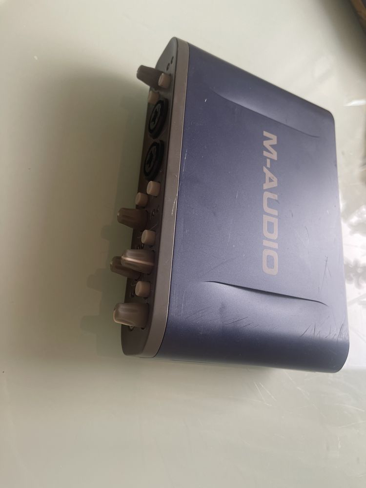 interfejs audio usb M-audio fast track pro