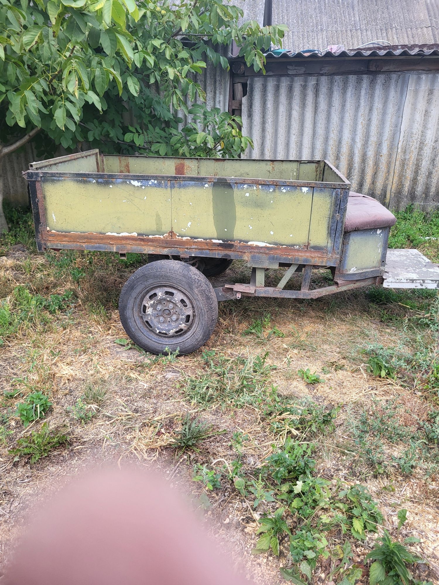 Причіп до мотоблоку