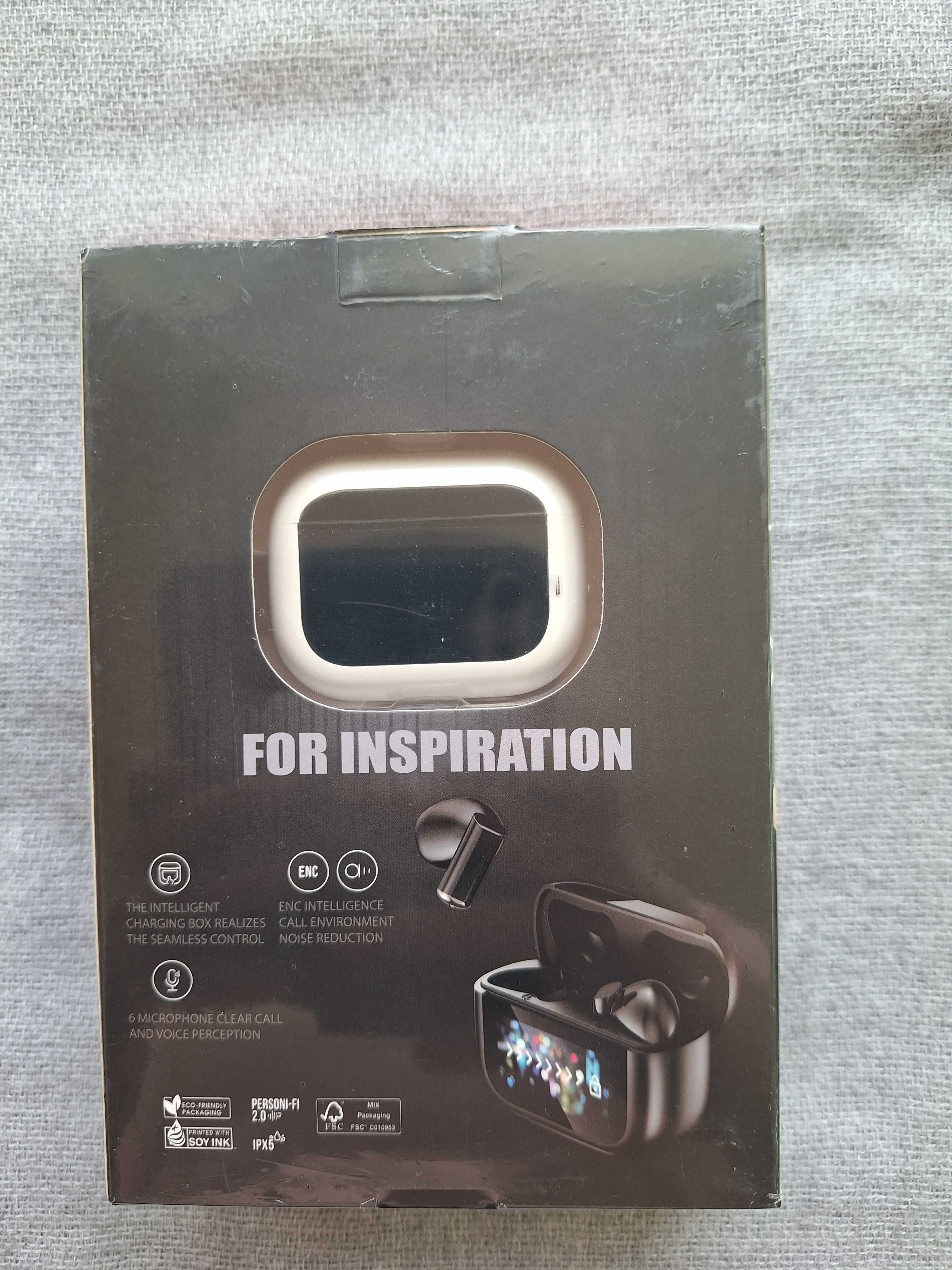 Słuchawki douszne - Bluetooth - YX29 - bezprzewodowe - białe - nowe