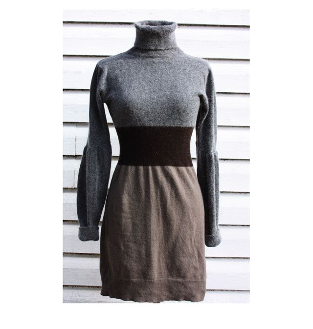 Sukienka z golfem Mango