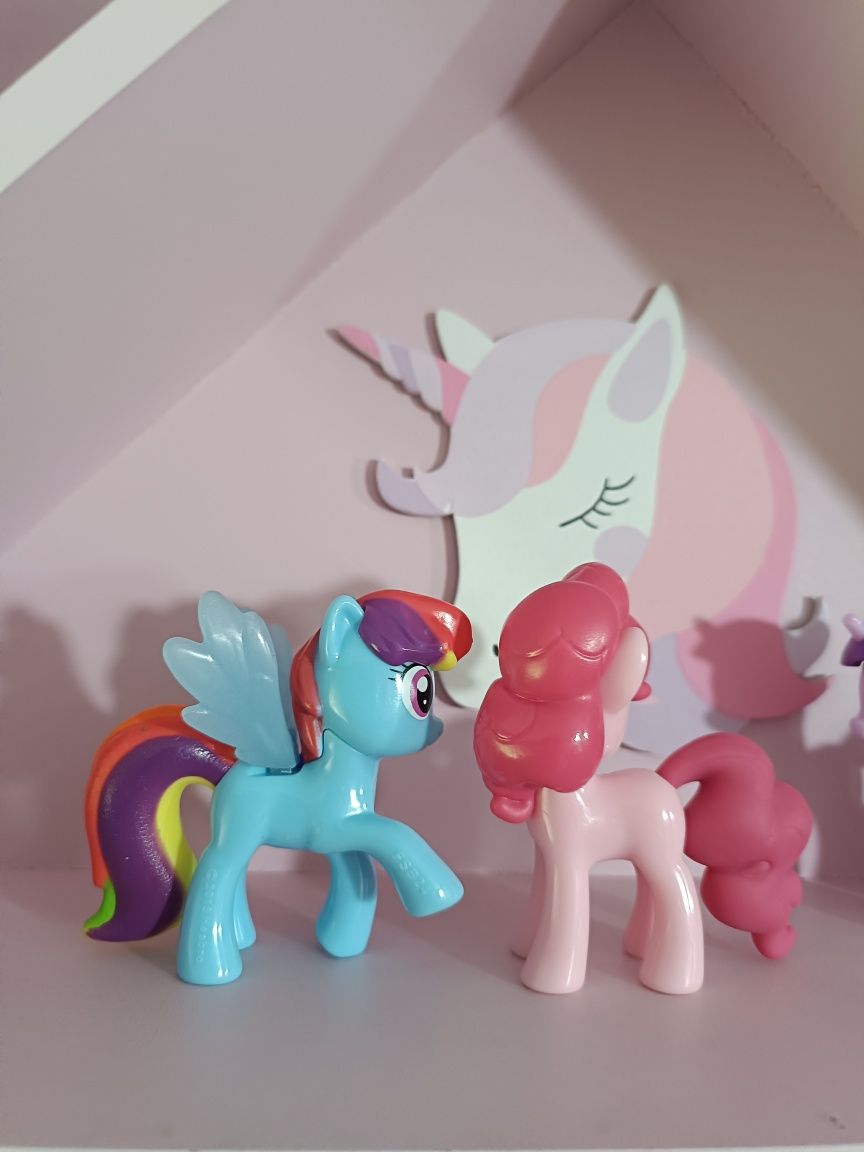 My Little Pony zestaw 4 kucyki Kinder G4 Hasbro figurka MLP