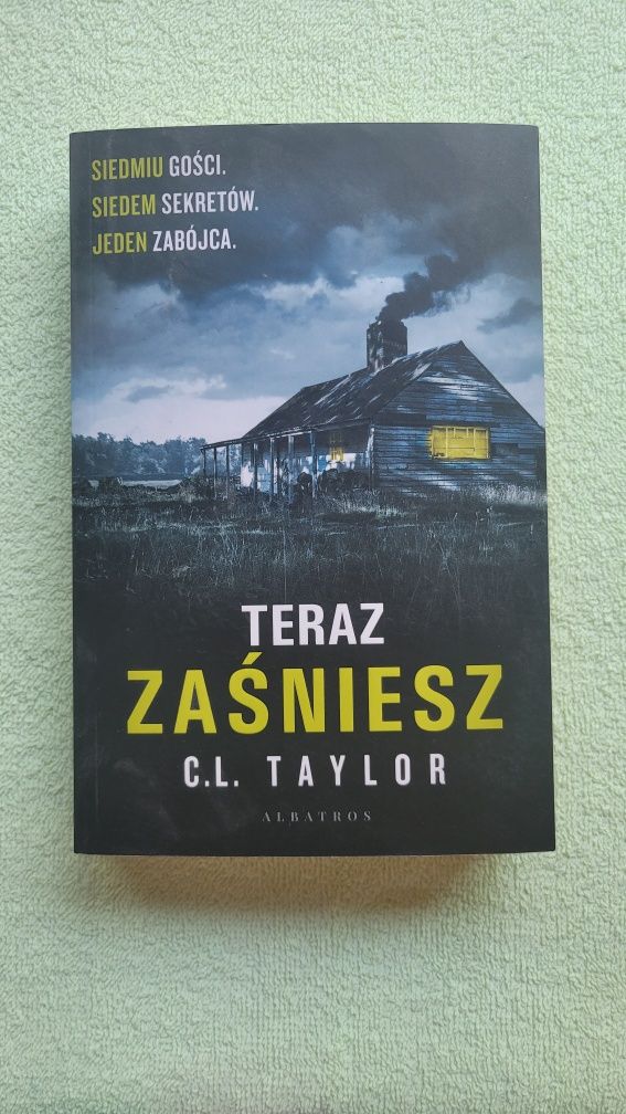 Teraz zaśniesz CL Taylor książka stan idealny