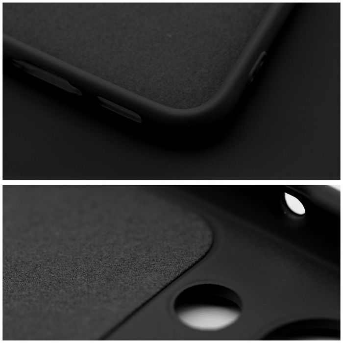 Futerał SILICONE do SAMSUNG S25 Plus czarny