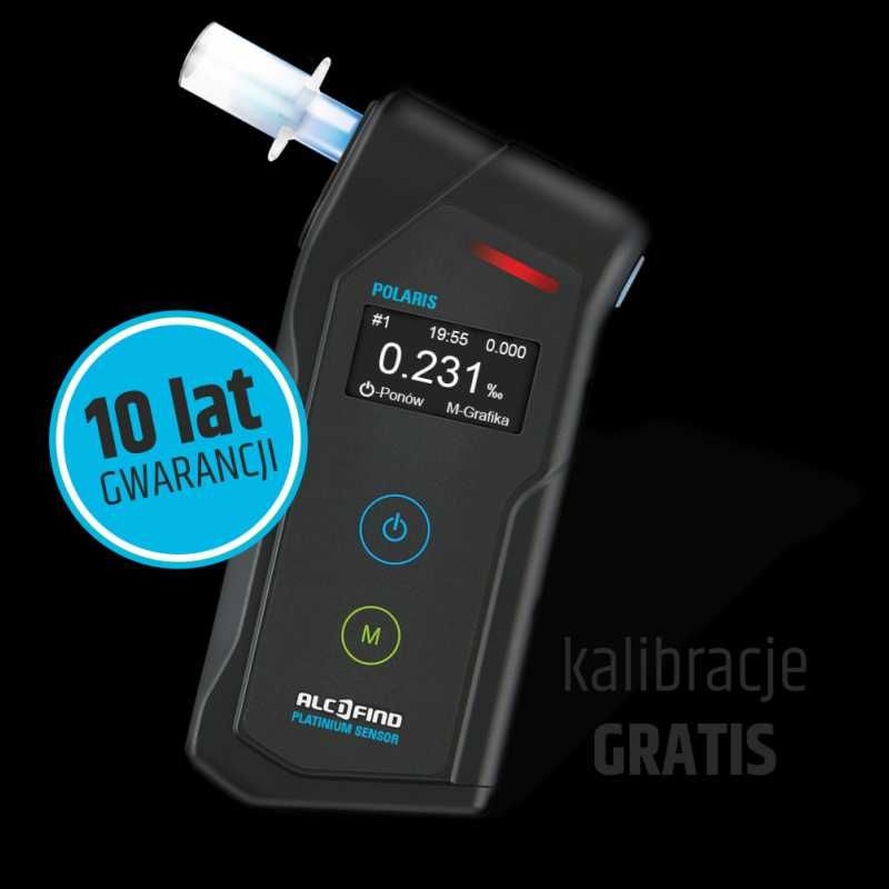 Alcofind Polaris Alkomat Policyjny -Kalibracja GRATIS