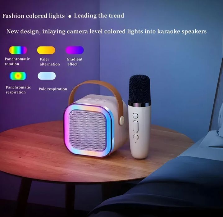 Міні-дитяче караоке з двома бездротовим мікрофоном