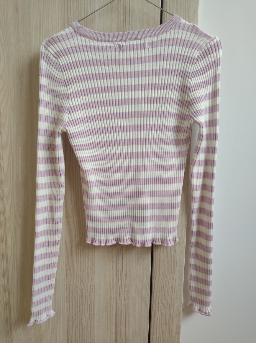 Sinsay Nowy damski sweter w paski
