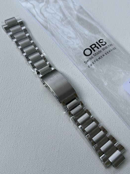 Браслет Oris оригінал стальной 24мм  чоловічий Швейцарія Оріс годинник