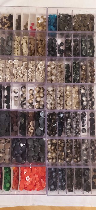 Гудзики  різні для одягу Пуговицы.Все оптом за 6500 грн