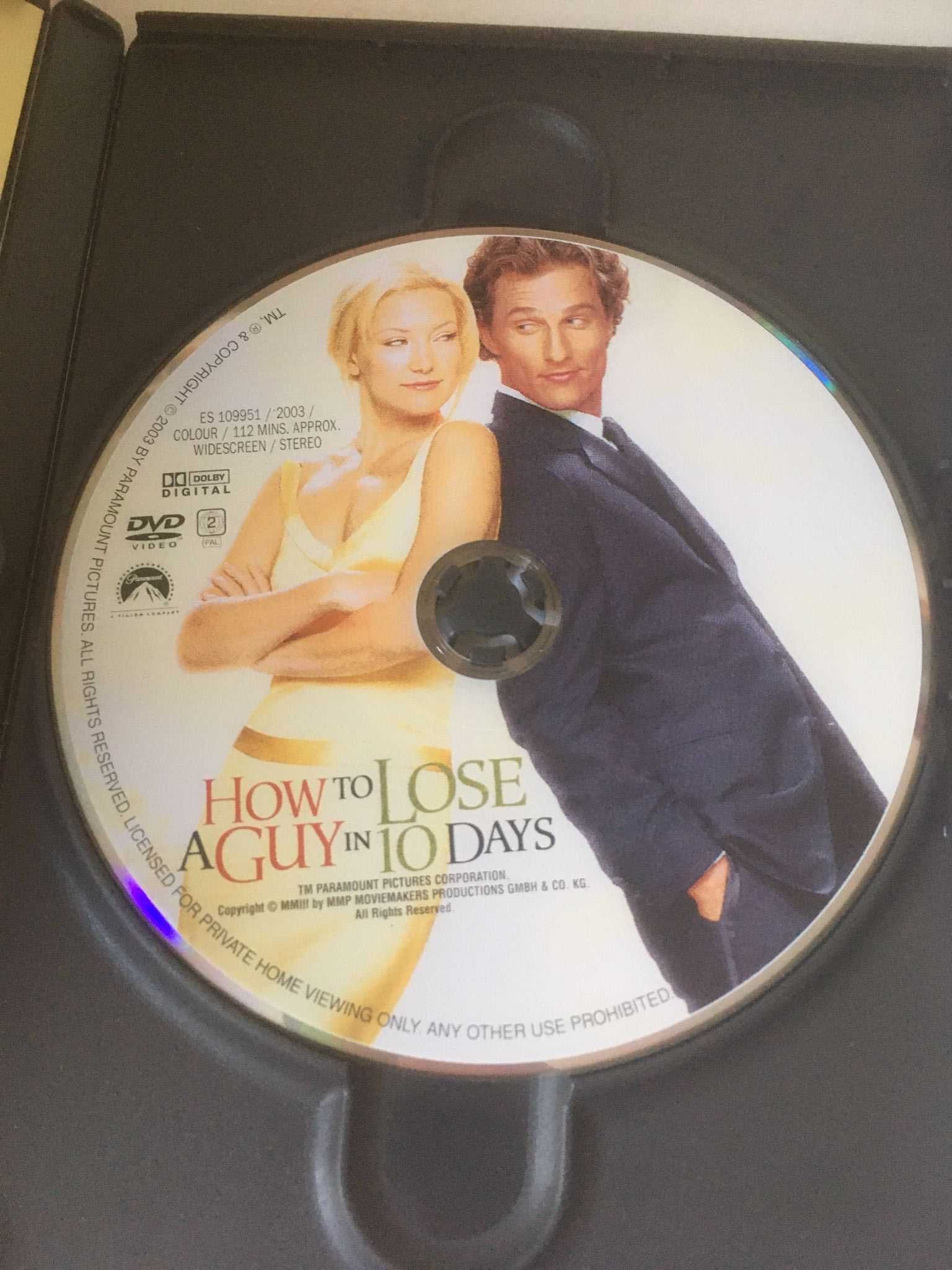 DVD - Como Perder Um Homem em 10 Dias