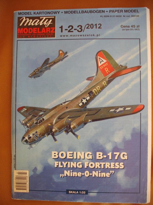 Mały Modelarz 10-11-12/2012 Boeing B-17G "Nine-0-Nine"