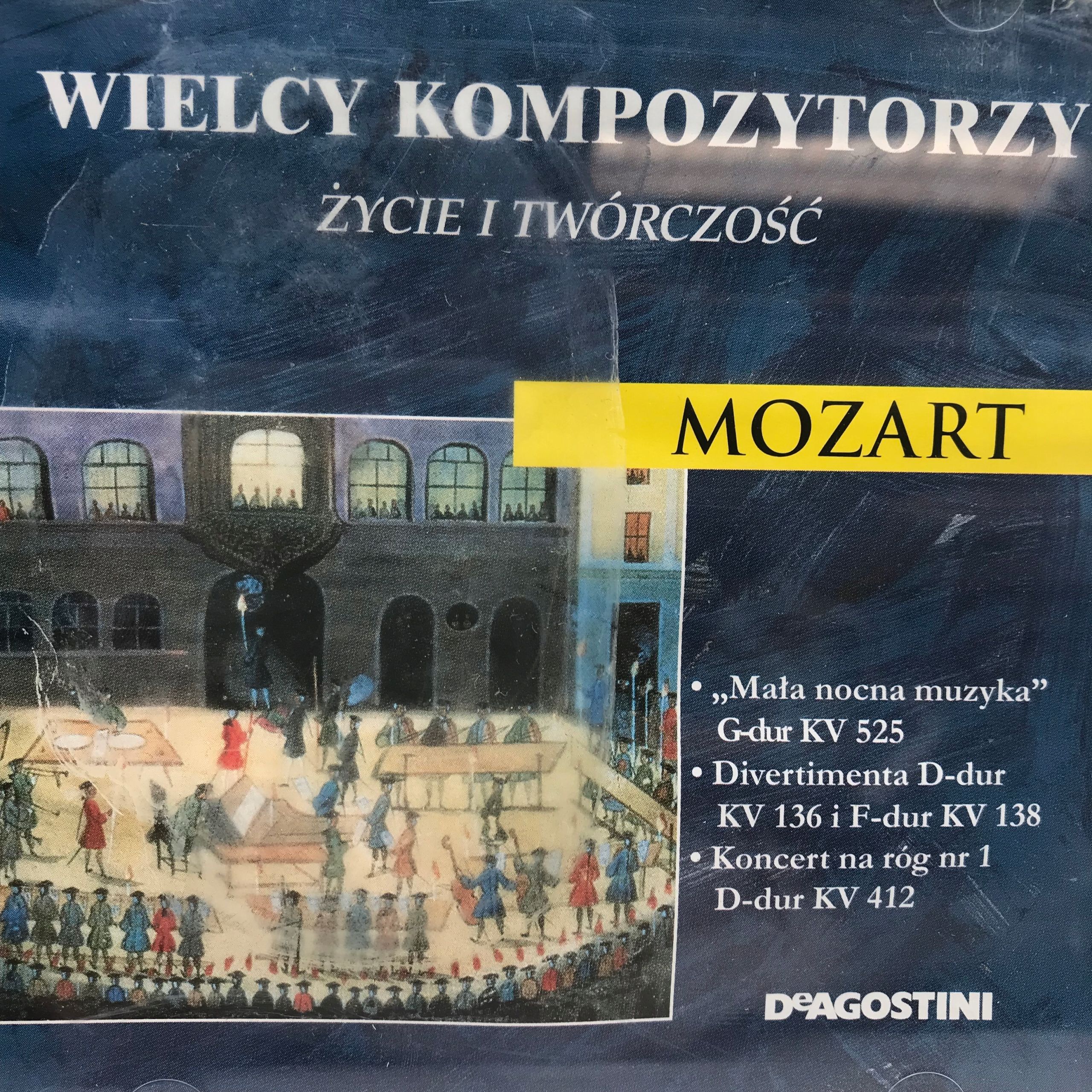 Cd - Mozart - Mała nocna muzyka g-dur Kv 525.