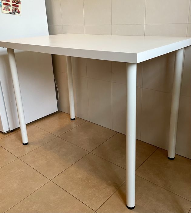 Secretária/mesa de apoio, branca - IKEA