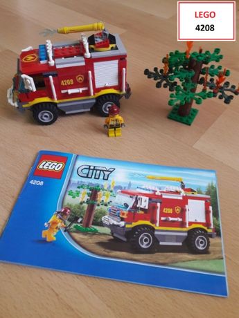 LEGO City (4 sets Bombeiros): 4208; 4427; 7942; 7239