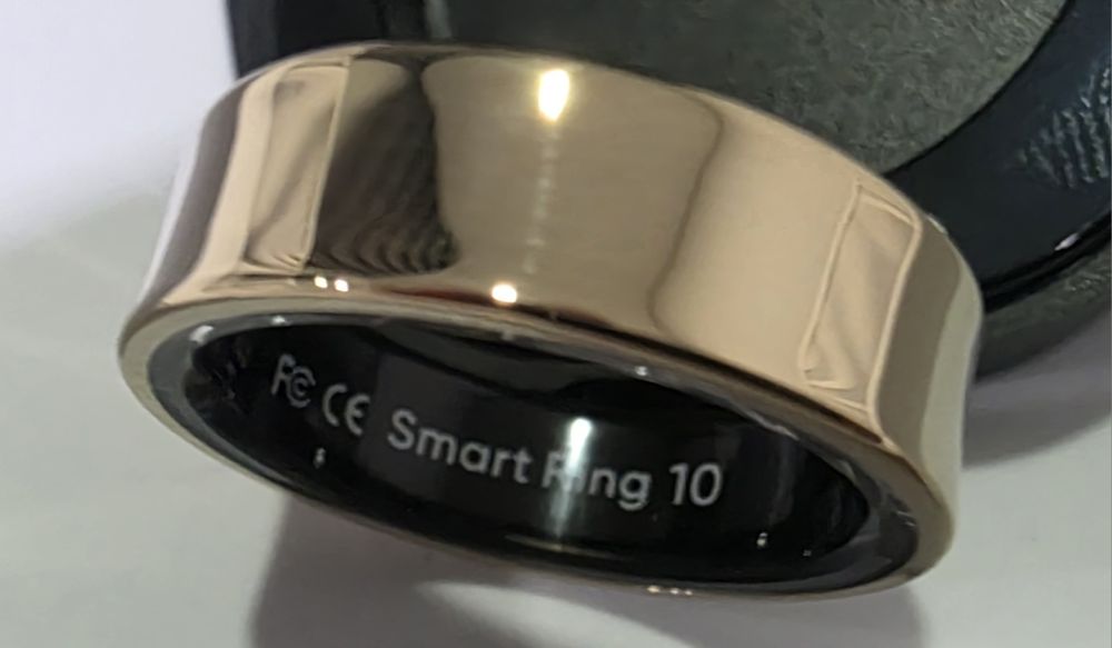 Smart Ring tamanho 10 - Dourado