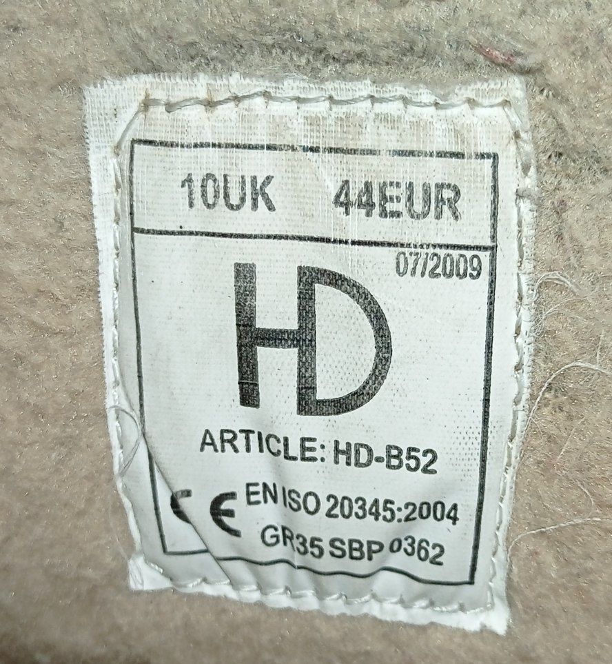 Сапоги рабочие, защитные р. 44(29 см)