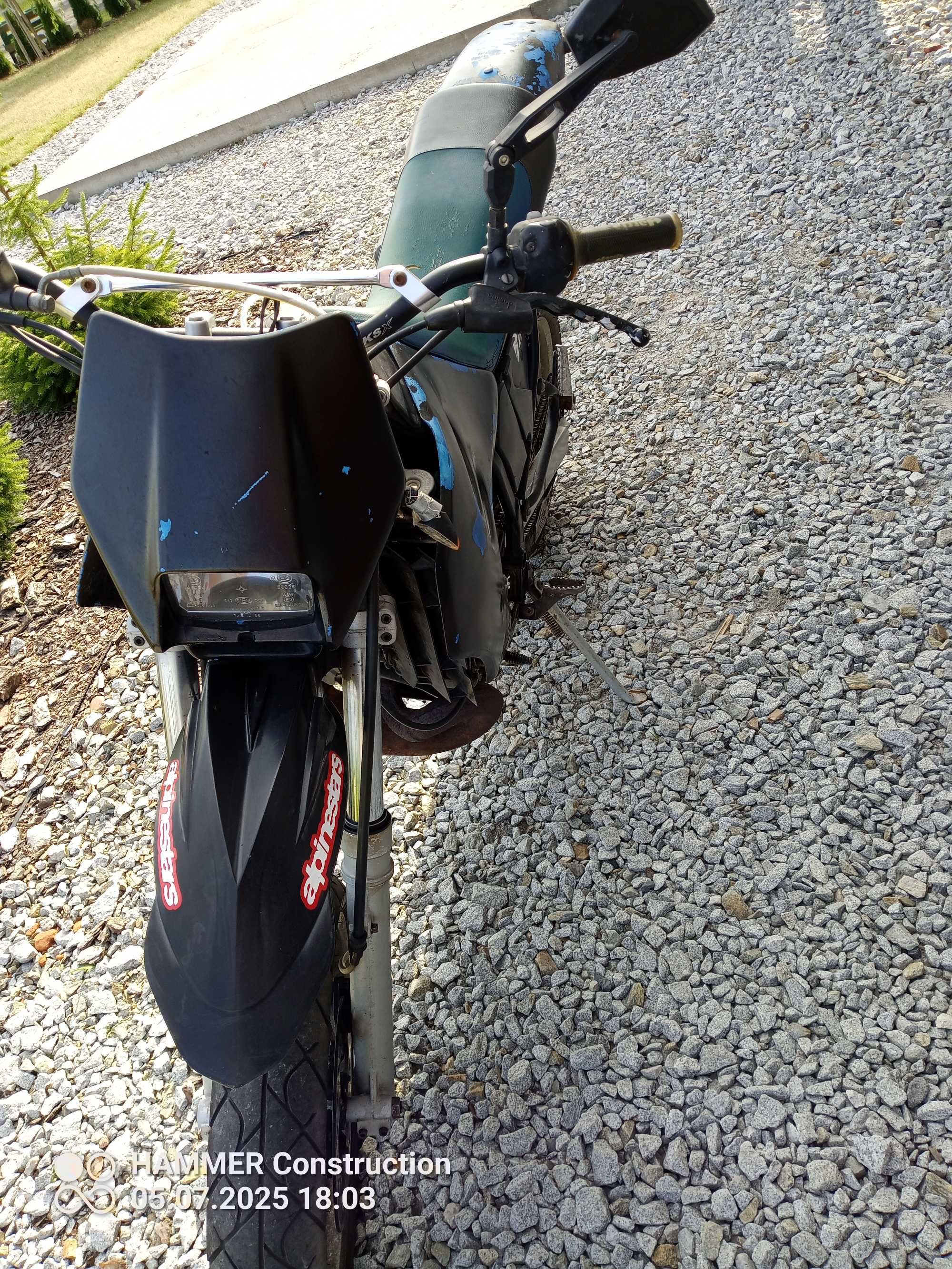 Motocykl Sachs zx125 jak Yamaha dt  suzuki