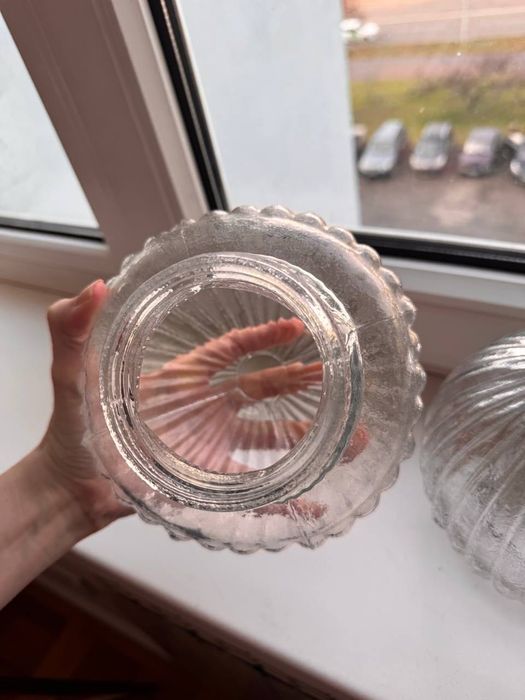 Плафони з різьбою вуличні і для світильників люстри