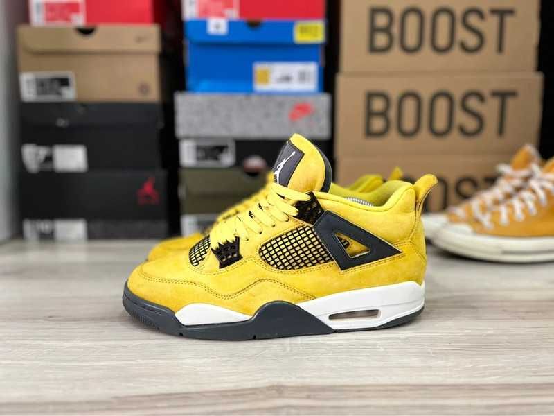 "Buty koszykówki "Jordan_4_retro_tour_yellow_Roz.46