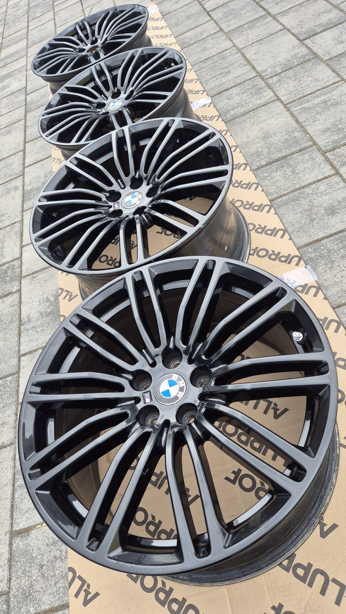 Alufelgi 5x112 BMW G30 Alufelgi M-pakiet 19 cali czarne! Oryginał