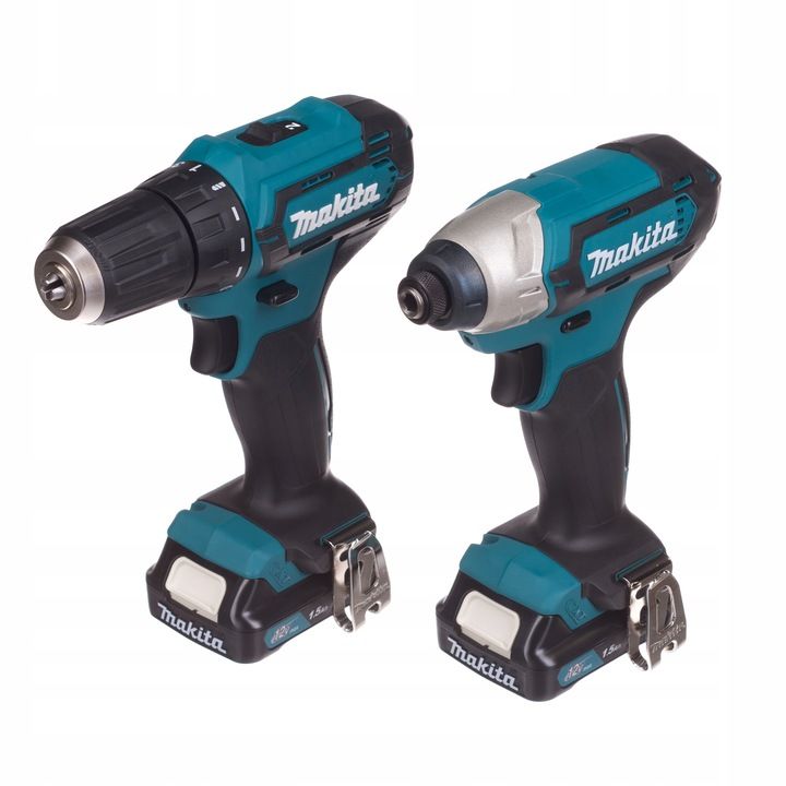 Zestaw Elektronarzędzi 12v Combo Makita Clx224x Wkrętarka Zakrętarka