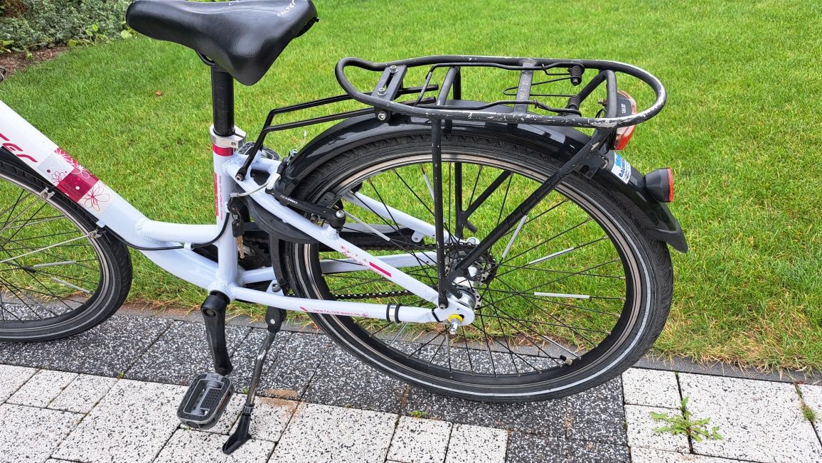 Rower Falter 24', 3 biegi nexus + dynamo w piaście