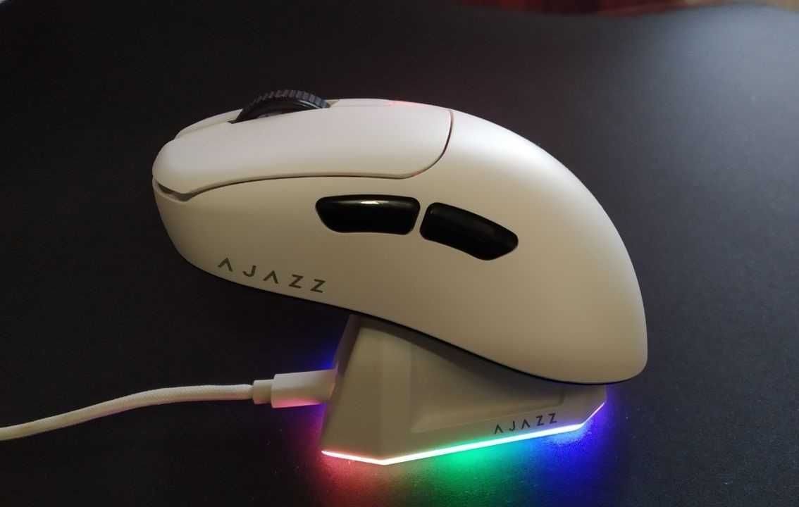 Бездротова ігрова мишка Ajazz AJ179 Pro (PAW3395, 8000Hz, 26000dpi)