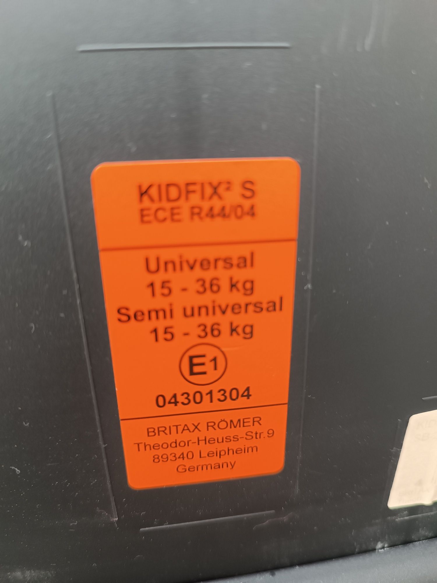 Britax Romer Kidfix 15-36кг 3-12 років